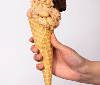 Zelf Ben & Jerry's cookie dough ijs maken